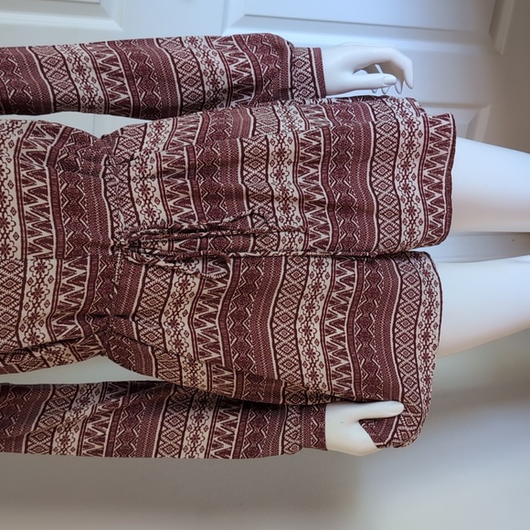 Lush Romper Long Sleeve, Skort-style Skirting EUC Size Sm-Med - Picture 5 of 14